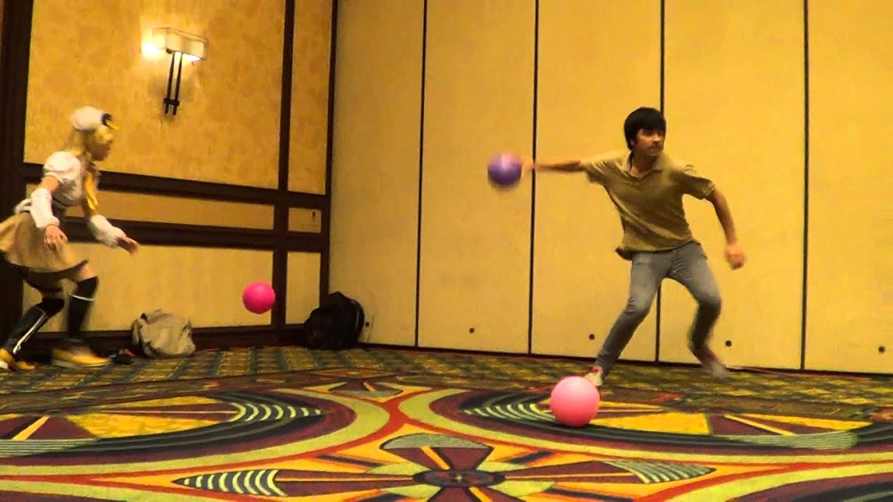 Anime LA 2014 Anime Dodgeball Battle 17 YouTube