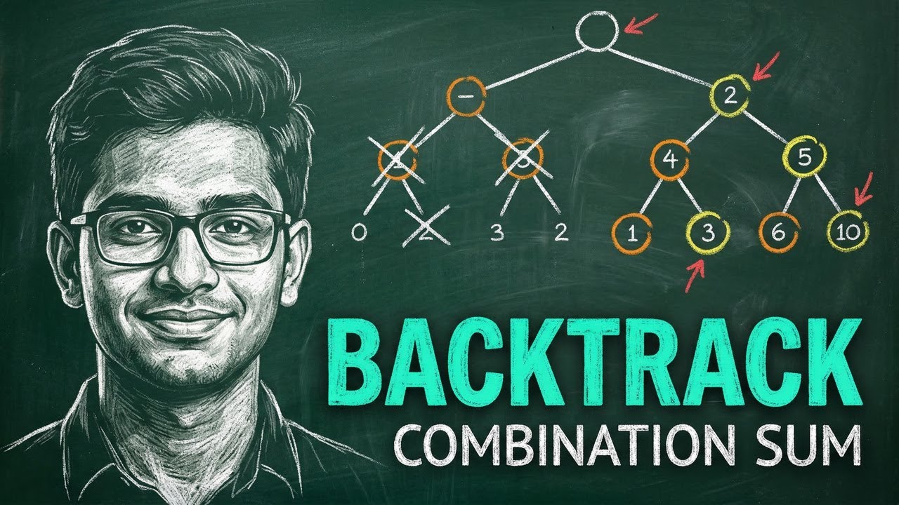 Mock Coding Interview: Combination Sum (Backtracking) - YouTube