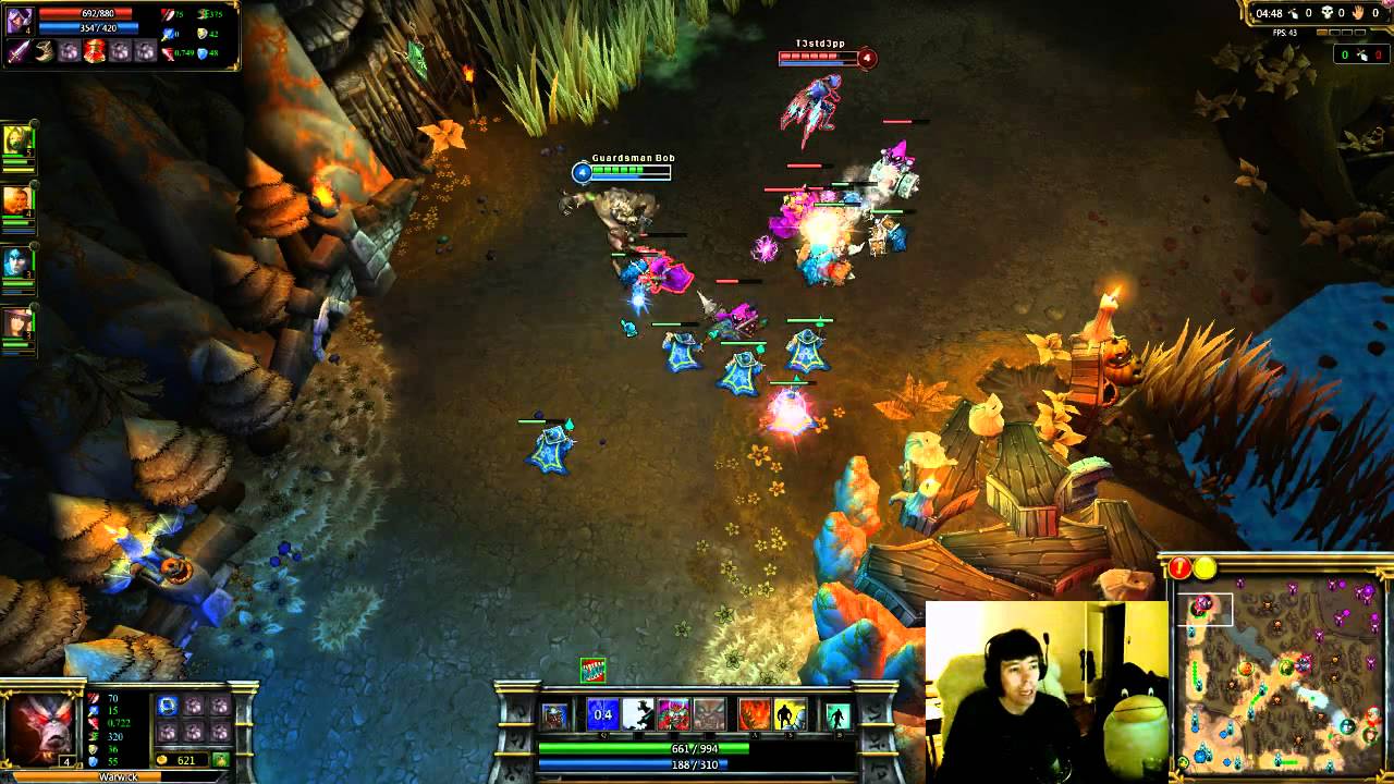 LoL Warwick 6 pt1 Guardsman Bob YouTube