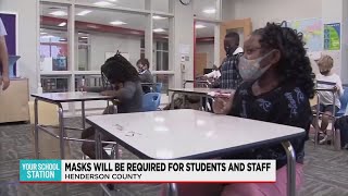 Masks to be required in Henderson County Schools