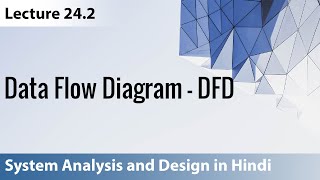 Celebrity Lecture 24.2: Data Flow Diagram DFD | System Analysis and Design Profile