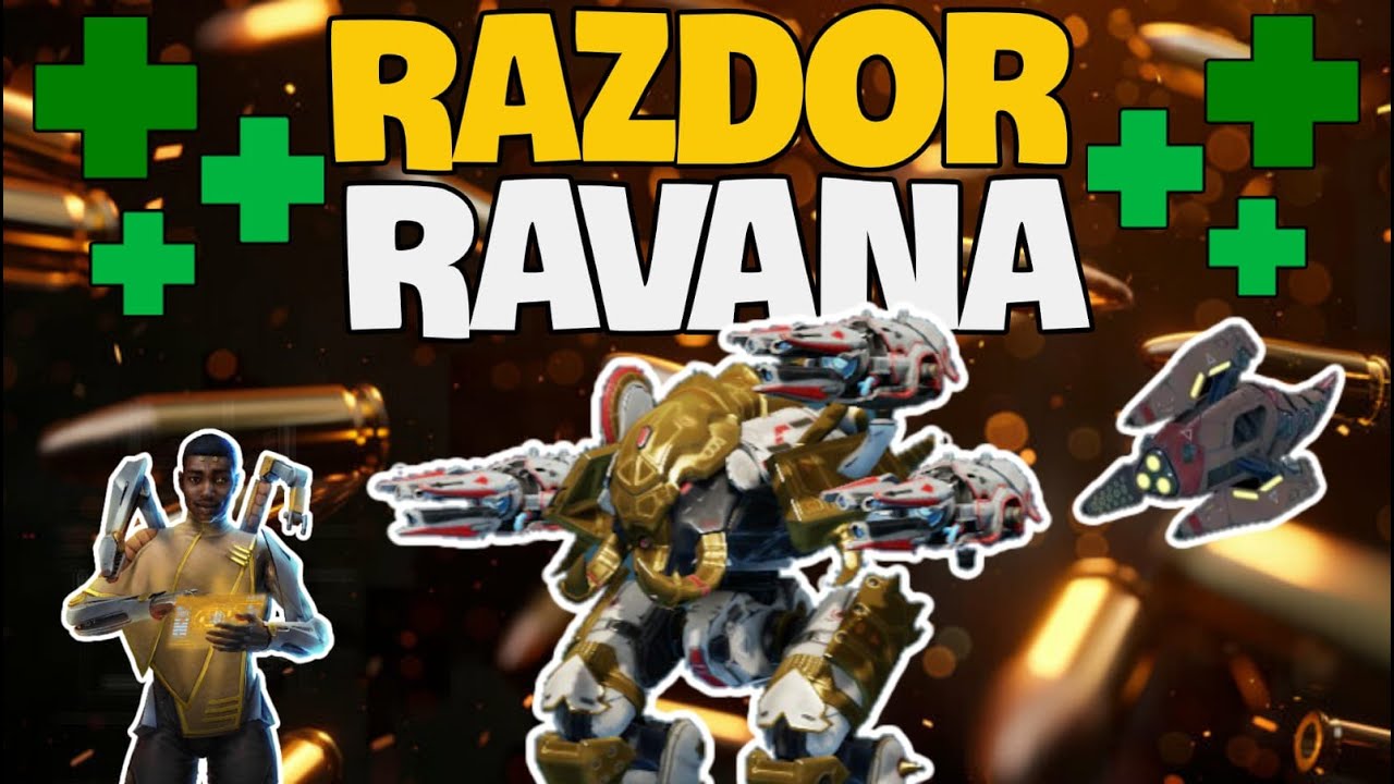 Razdor Ravana with Paralysis & Jump Unit | War Robots