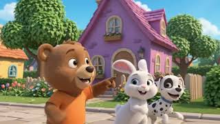 The Lost Balloon 🎈 | Friendship & Teamwork Story for Kids | Little Animal Town