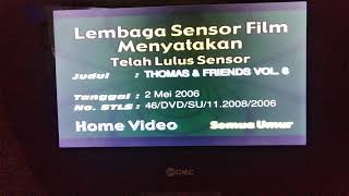 opening to thomas and friends series 9 vol 6 2005 dvd