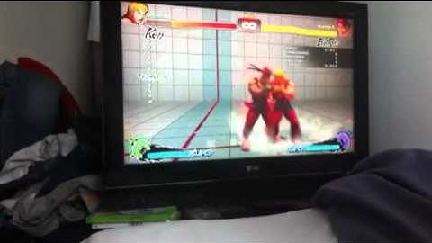 Evil Ryu safe jump set up from forward throw