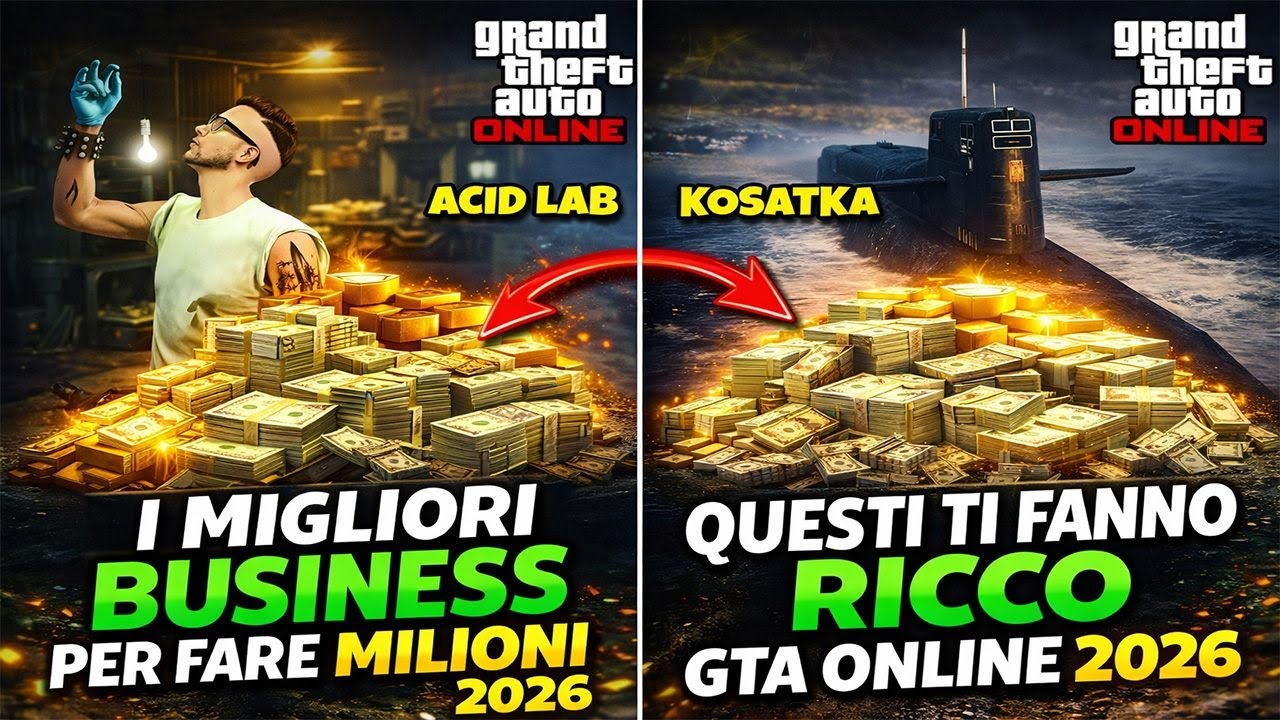 MIGLIORI BUSINESS DEL 2026 SU GTA ONLINE GUIDA COMPLETA PER TUTTI 