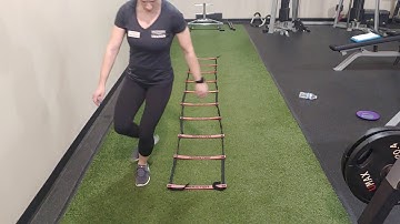 Cross Behind Ladder Drill