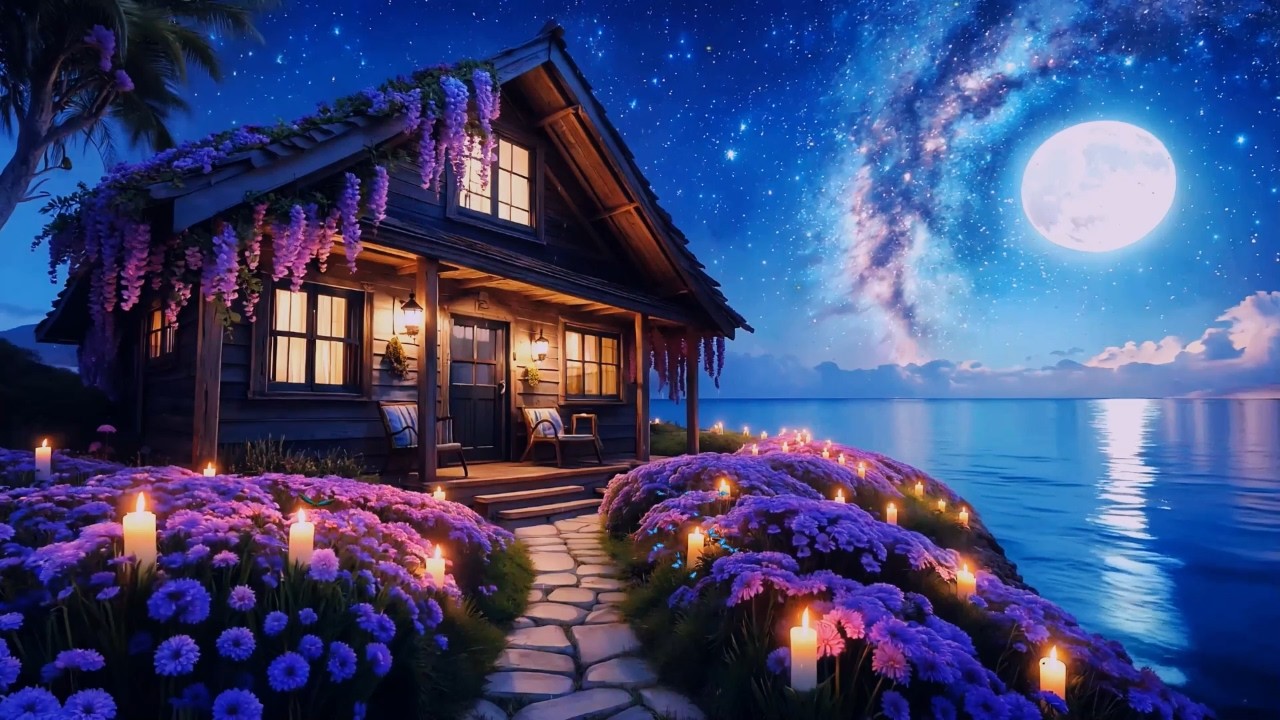 Sleeping Music For Deep Sleeping • Calm Mind Frequencies for Deep Healing Rest Tonight