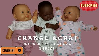 CHANGE AND CHAT WITH BERENGUER BABY 👶 DOLLS