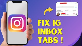 How to Fix Instagram Message Primary & General Not Showing (2025) – Step by Step Tutorial