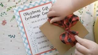 Christmas Gift Exchange Dice Game
