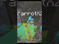 wemmbu let parrot live, because parrot save wemmbu from the past#mincraft#unstablesmp