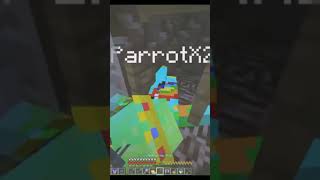 wemmbu let parrot live, because parrot save wemmbu from the past#mincraft#unstablesmp