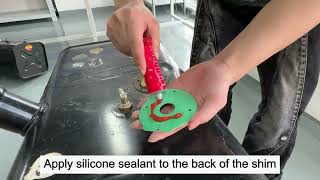 How to install BLE Capacitive fuel level sensor CPM212