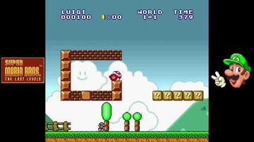 Super Mario Bros.: The Lost Levels [SNES] Playthrough #01, World 1