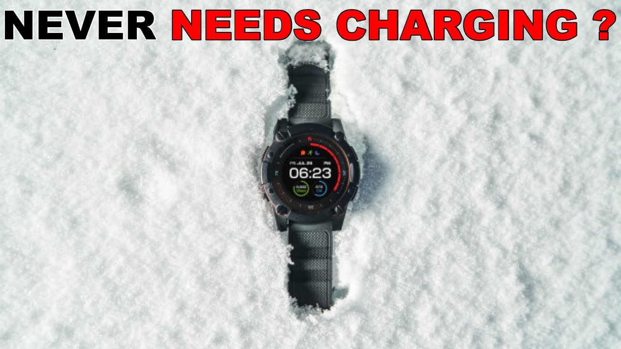 Top 3 SmartWatches Never Need Charging ! YouTube