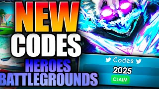 [🔥 MASTERY] Heroes Battlegrounds CODES - ROBLOX 2025