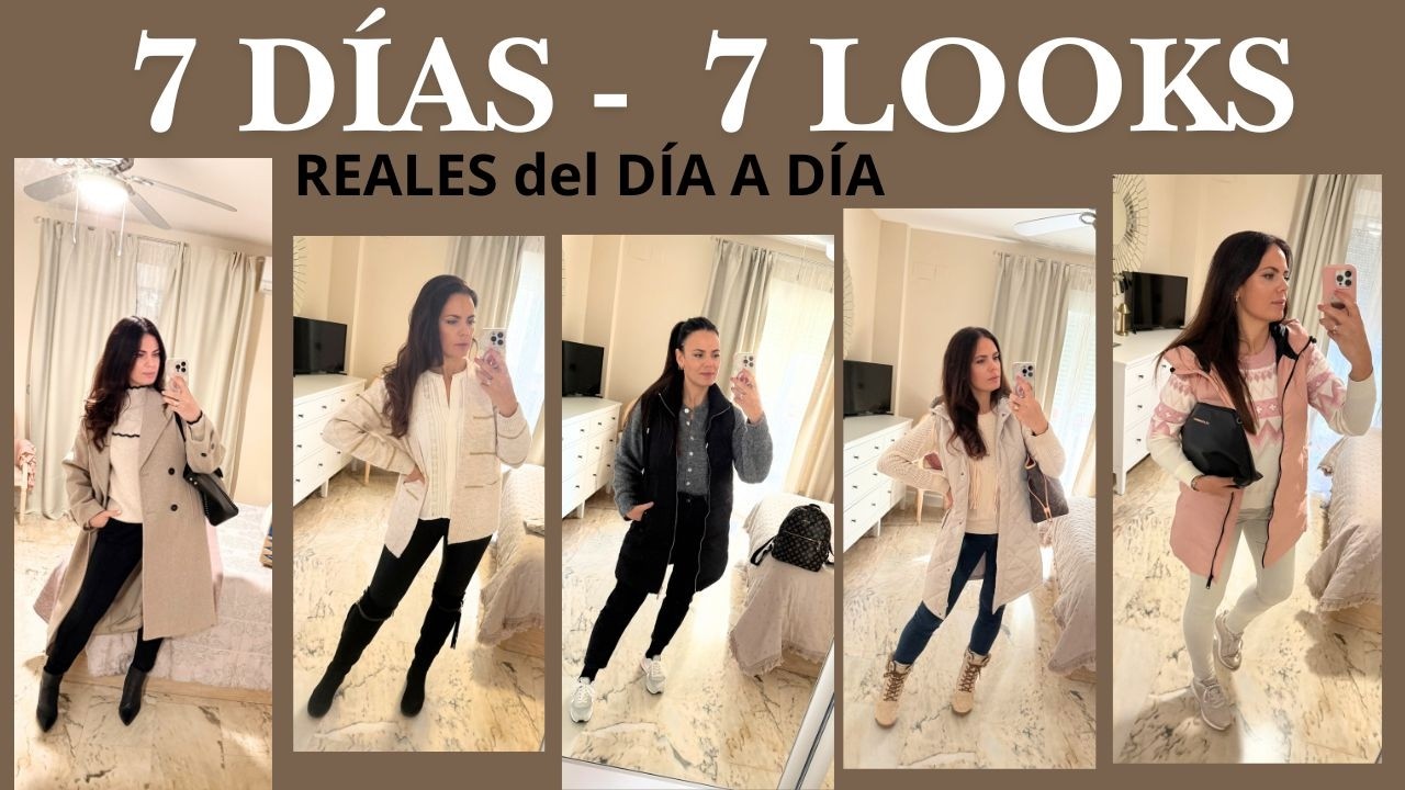 7 LOOKS  REALES para 7 DÍAS   ❤️ // HELENAGARCIA