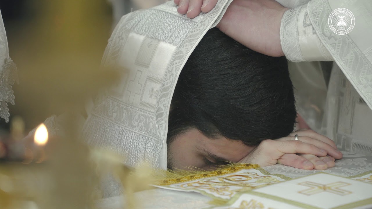 Дияконська хіротонія над Павлом Кобзарем в Свято-Михайлівському кафедральному соборі м.Житомир