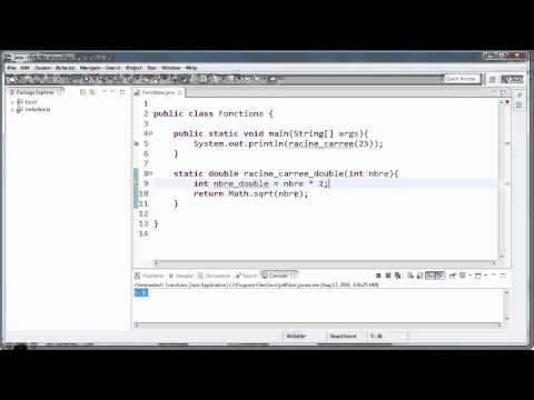PROGRAMMER EN JAVA (Débutant) - 72 - Portee de variables