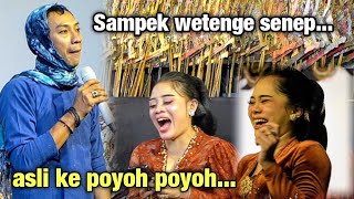 Terbaru paling lucu Jo klutuk gawe sinden sak panggung ke poyoh poyoh
