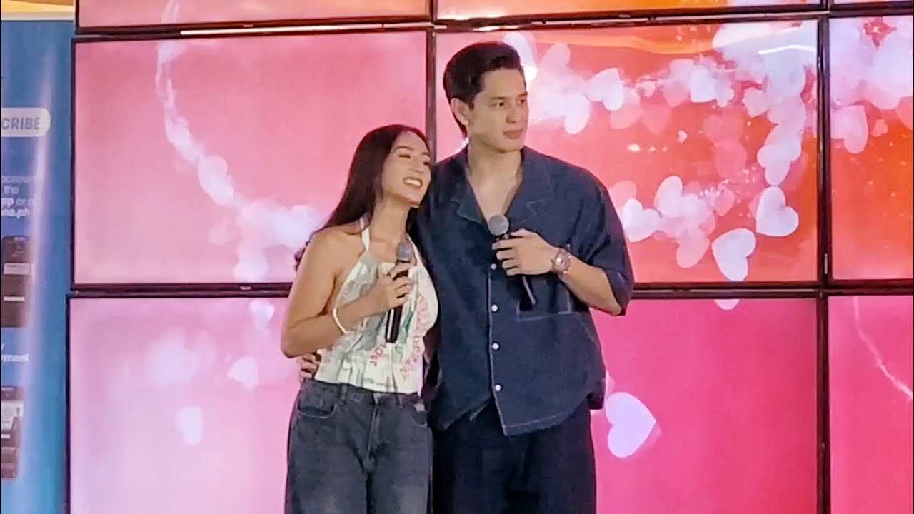 HYACINTH CALLADO GAB LAGMAN NAGPAKILIG AT NAKIPAG LARO SA MGA FANS - VIVA BEAUTY MALL SHOW