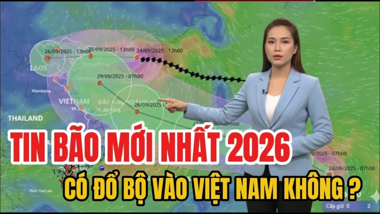 🚨  CƠN BÃO ĐẦU TIÊN NĂM 2026 XUẤT HIỆN - LIỆU CÓ ĐỔ BỘ VÀP VIỆT NAM?