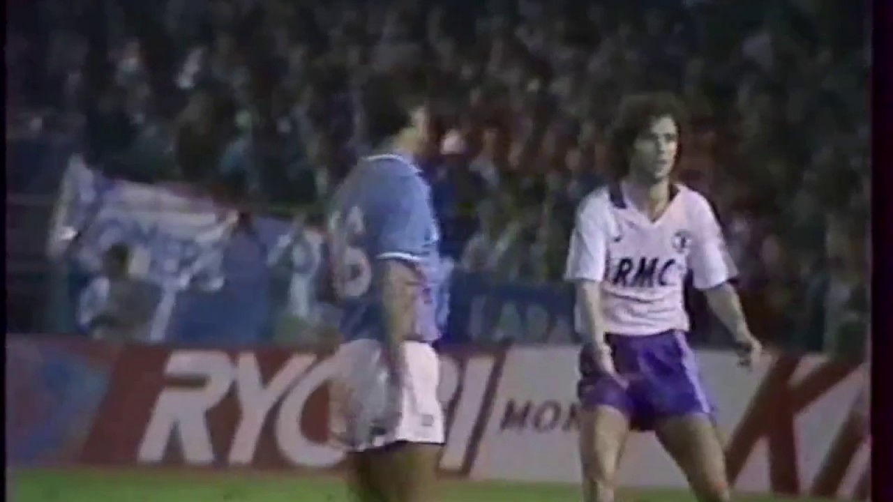 Aimant Souvenir Football : Toulouse FC Vs SSC Napoli 1-0 Coupe UEFA 1986 - Comme Neuf