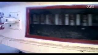 Rice Brans Made Into Pallets Processing Video