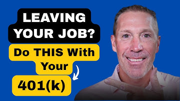 What To Do With Your 401(k) When You Leave Your Job?