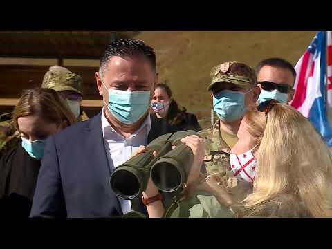 ვახტანგ გომელაურმა და საქართველოში აშშ-ის ელჩმა სასაზღვრო სექტორი ”ჯუთას” ახალი შენობა გახსნეს