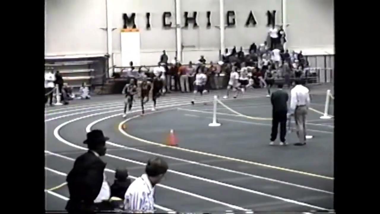 1996 MITCA Indoor State Meet 1600m Run YouTube