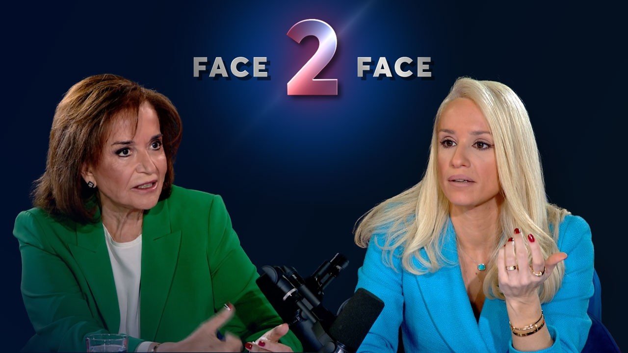 Η Ντόρα Μπακογιάννη Face2Face με την Κατερίνα Παναγοπούλου: «Νομίζω έχουμε πιάσει πάτο στη Βουλή»