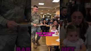 Baby sees his daddy after army deployment ❤️🩹 | Headlights feat.KIDDO (Slowed)