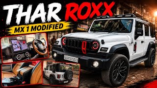Modified Thar Roxx 2026 | Thar Roxx Mx1 to Ax7L 🤩 Thar Roxx modification with Price