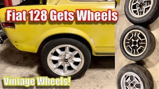 Fiat 128 Gets Wheels