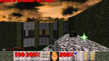 Doom II: Hell on Earth - Map11: Circle of Death (Ultra-Violence, 100% Kills, 100% Secrets)