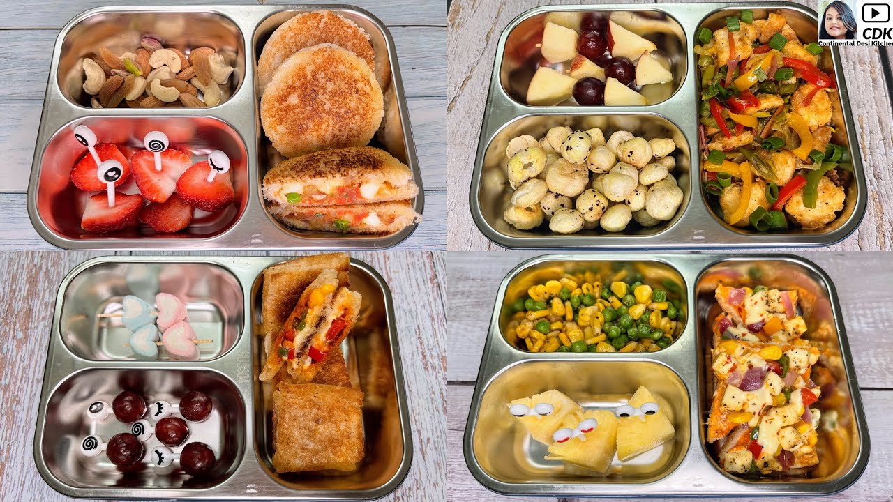 4 TIFFIN RECIPES WITH BREAD Healthy Tiffin Recipes For Kids Quick