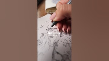 Inktober Day 8 Hike #artchallenge #inktober #ink #drawing #sketch #sketchbook #art #drawing