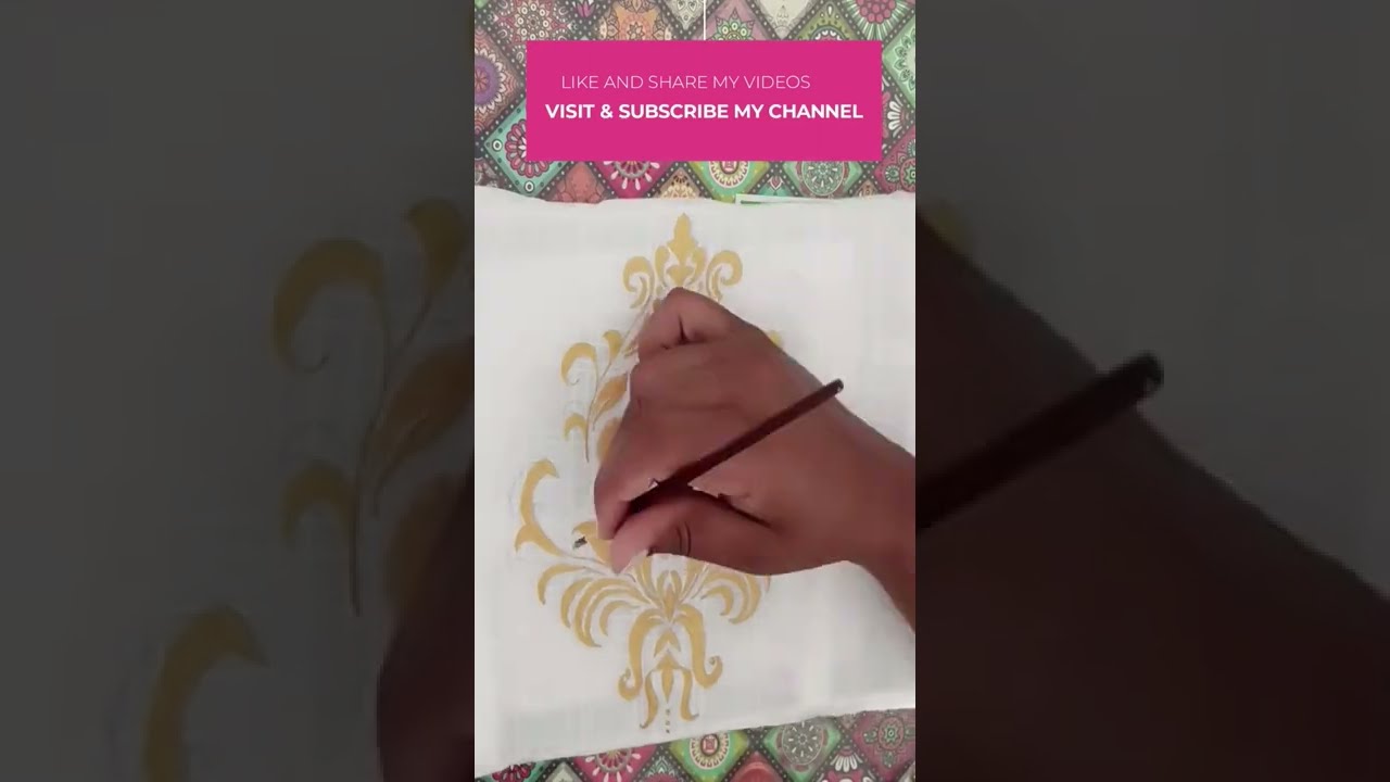 free hand painting suit design