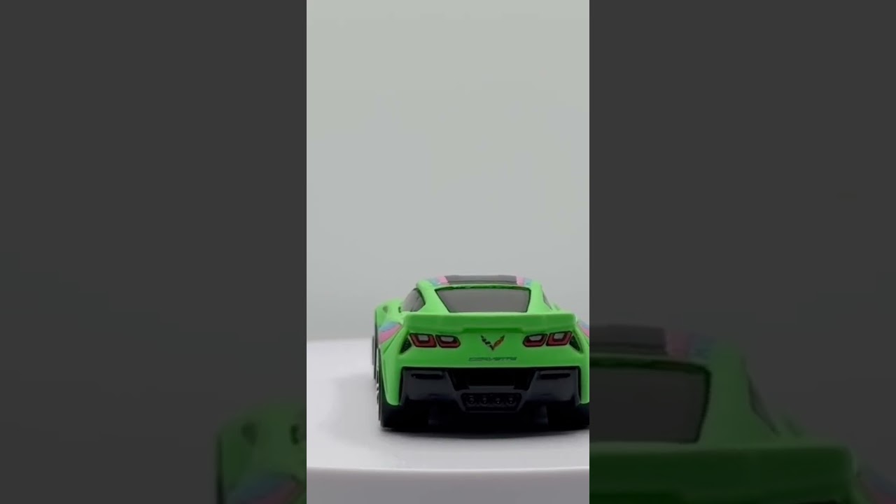 Hot Wheels 2024 Neon Speeders - Corvette C7 Z06 - 7/8 Mix 2 