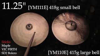 11.25" 418g/415g M.Yamamoto [YM111E,110E] Hihats