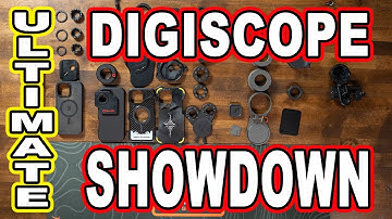 Ultimate digiscope adapter Review 2025! Watch before you buy!!! (7 phone scope adapters tested)