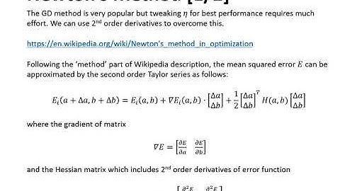 Deep Learning 4-X. Newton