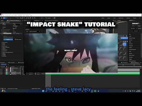 "impact" shake tutorial (after effects)