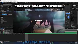 impact shake tutorial (after effects)