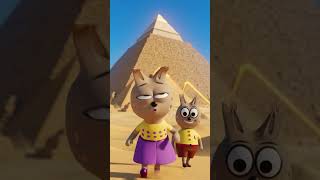 👉 What is THIS Giant Pyramid?! 😲 | Pofy &amp; Mimi Egypt Adventure
