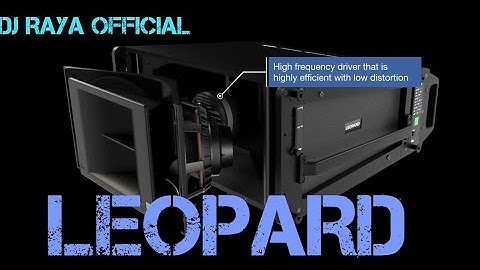 Leopard Line Array Meyer Sound @DjRayaOfficial