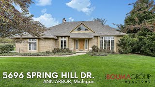 Spacious Tanglewood Subdivision Home at 5696 Spring Hill Drive, Ann Arbor MI 48105