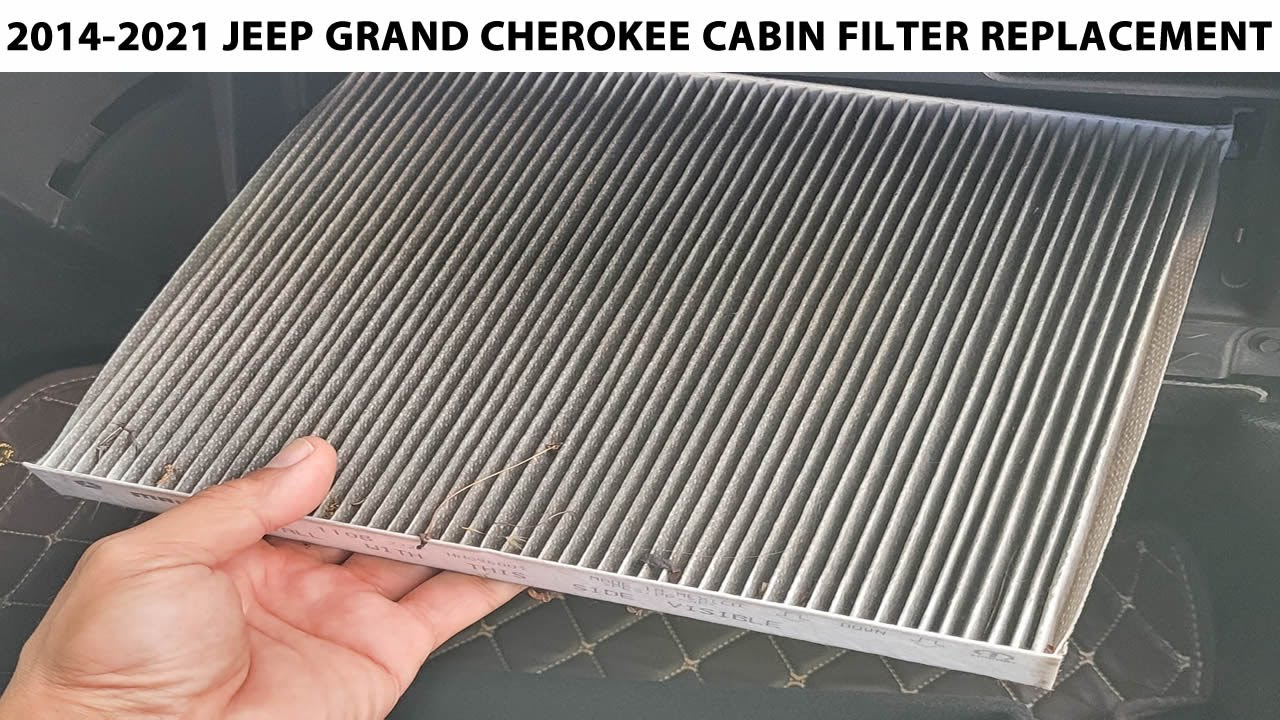 How To Remove/Replace 20142021 Jeep Grand Cherokee Cabin Filter. YouTube